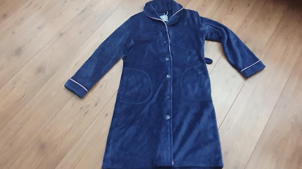 Badjas maat S merk Muydemi, nog nieuw, Kleding | Dames, Jassen | Winter, Ophalen, Nieuw, Maat 36 (S), Blauw