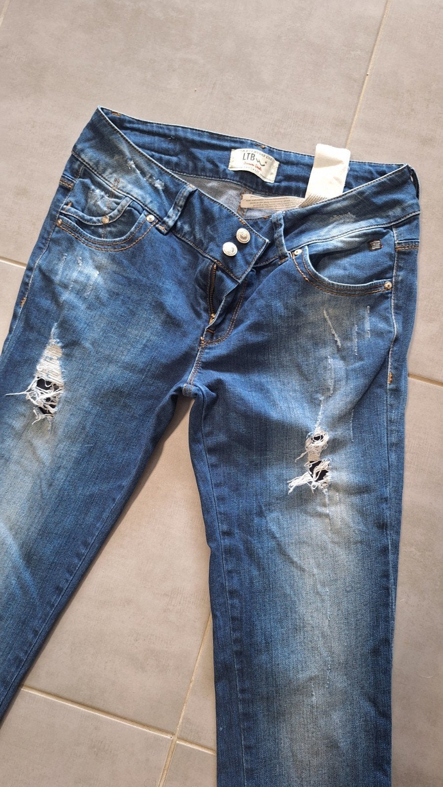 LTB Low Rise Super Slim Jeans - W31/L36, Blauw, Ophalen of Verzenden, Zo goed als nieuw, LTB