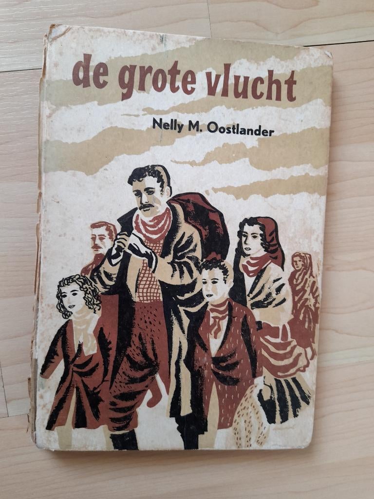 DE GROTE VLUCHT door Nelly M Oostlander, Ophalen of Verzenden, Gelezen, Fictie algemeen