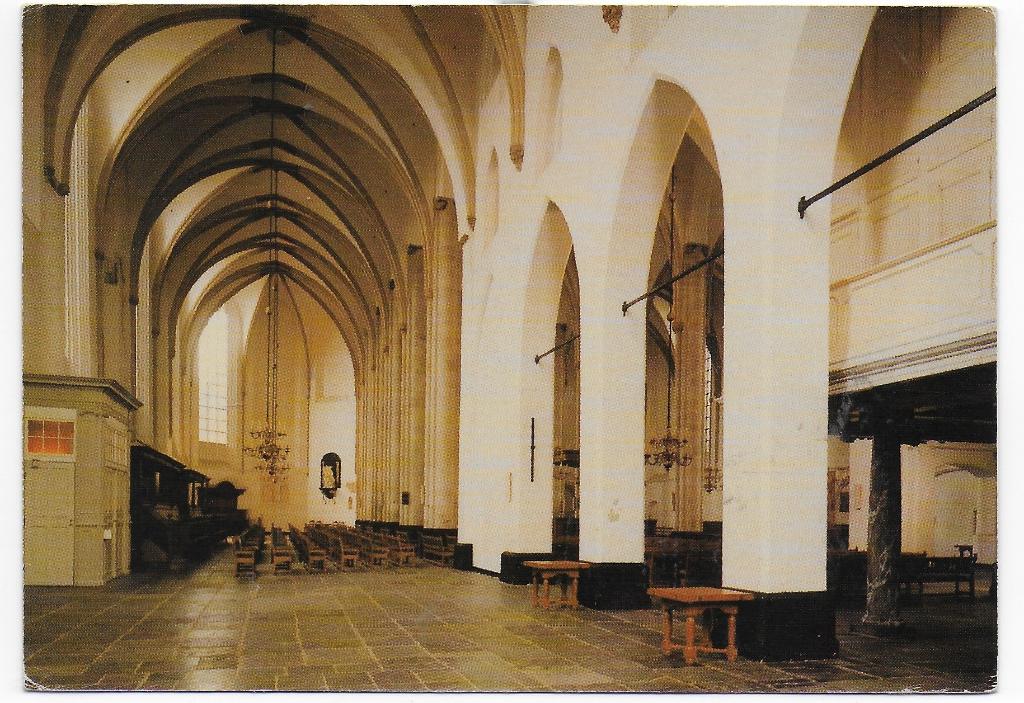 Amersfoort St Joriskerk Gelopen  Ansichtkaart  (B8306), Ophalen of Verzenden, 1980 tot heden, Gelopen, Utrecht