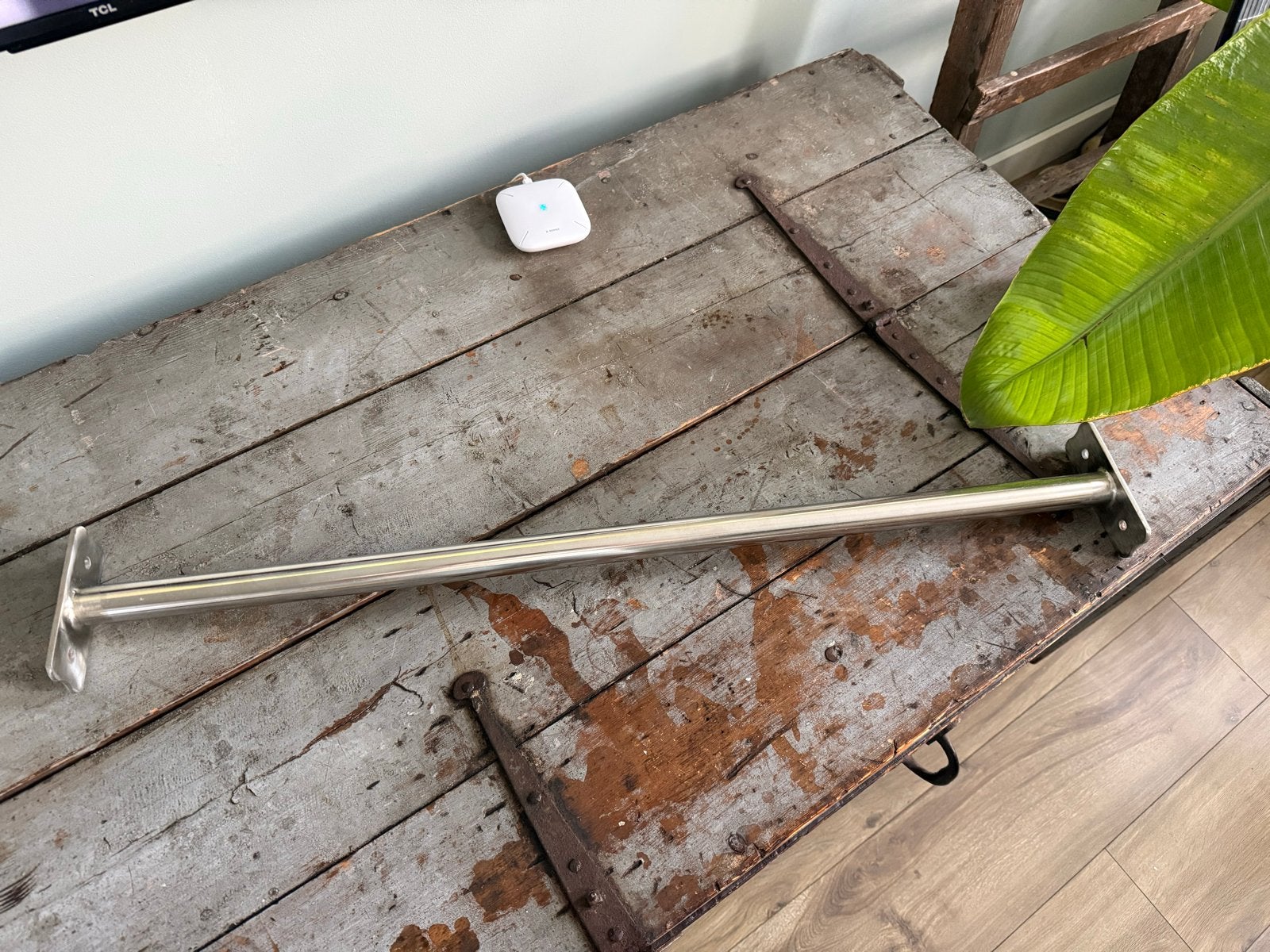RVS Duikelstang 90 cm - Eenvoudig te bevestigen, Kinderen en Baby's, Ophalen of Verzenden, Zo goed als nieuw, Overige typen