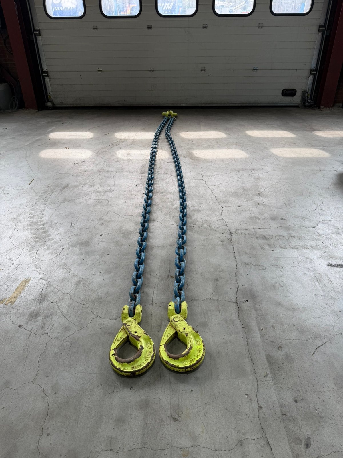 Gunnebo hijsketting,2 sprong ketting,rud,sleepketting, Ophalen, Zo goed als nieuw