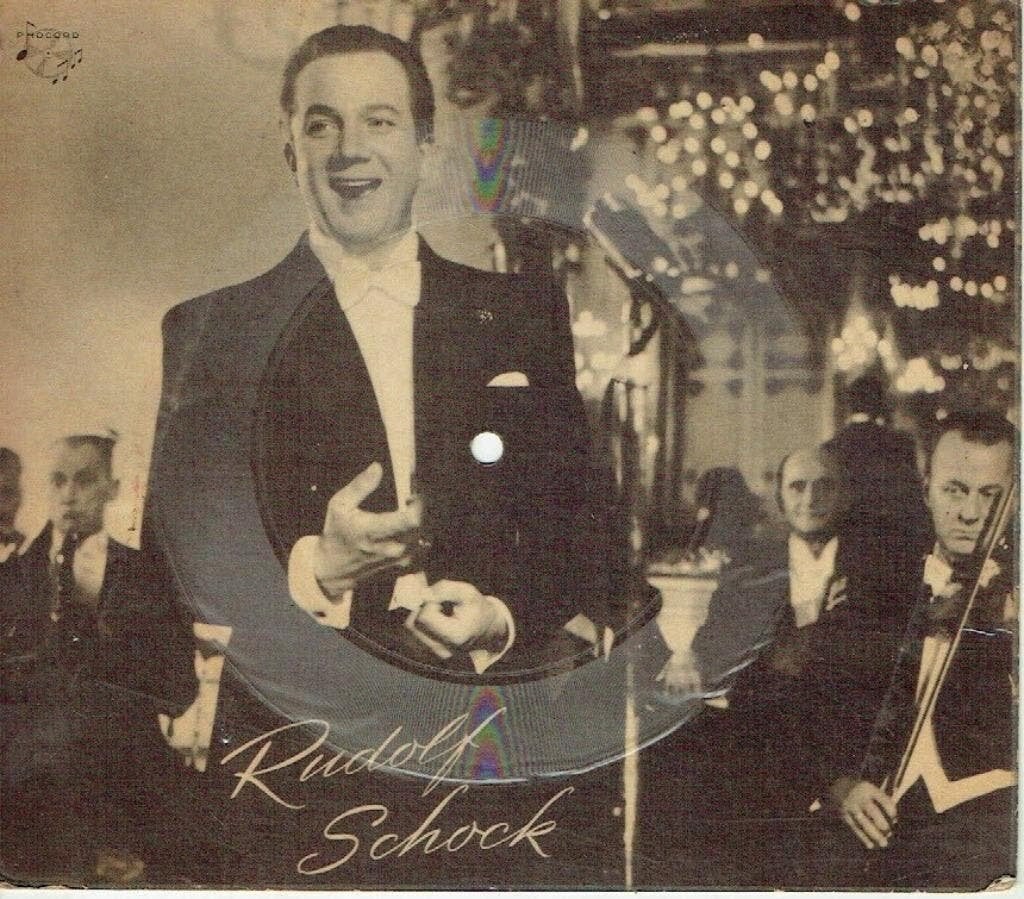 Rudolf Schock - Picture Disc, Postcard, Ophalen of Verzenden, Zo goed als nieuw, 12 inch