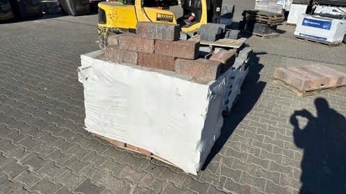 Splitrock trommel stapelblok bruin genuanceerd, Ophalen of Verzenden, Zo goed als nieuw, Beton, Klinkers