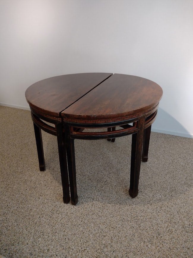 Antieke Chinese halvemaan tafels - Yueyazhou - 19e/20e eeuw, Ophalen