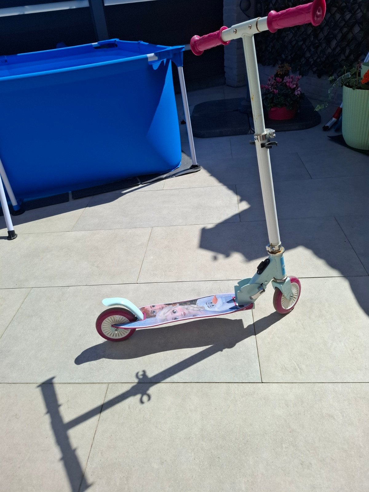 Frozen step - Leuke kinderstep met Anna en Elsa, Ophalen, Gebruikt, Gewone step, Frozen