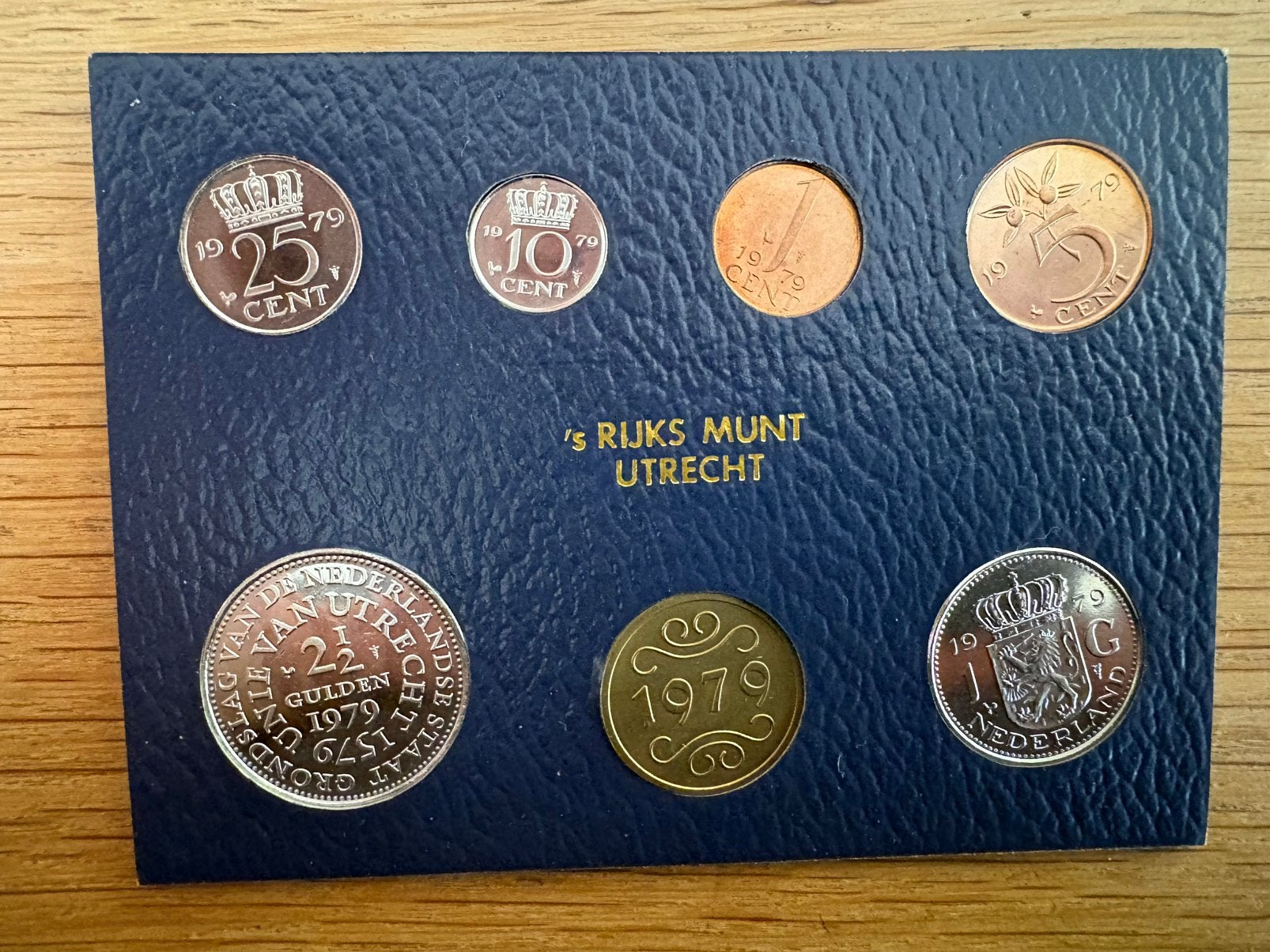 Nederlandse Muntset 1979 - 's Rijks Munt Utrecht, Verzenden, Koningin Juliana, Overige waardes, Setje