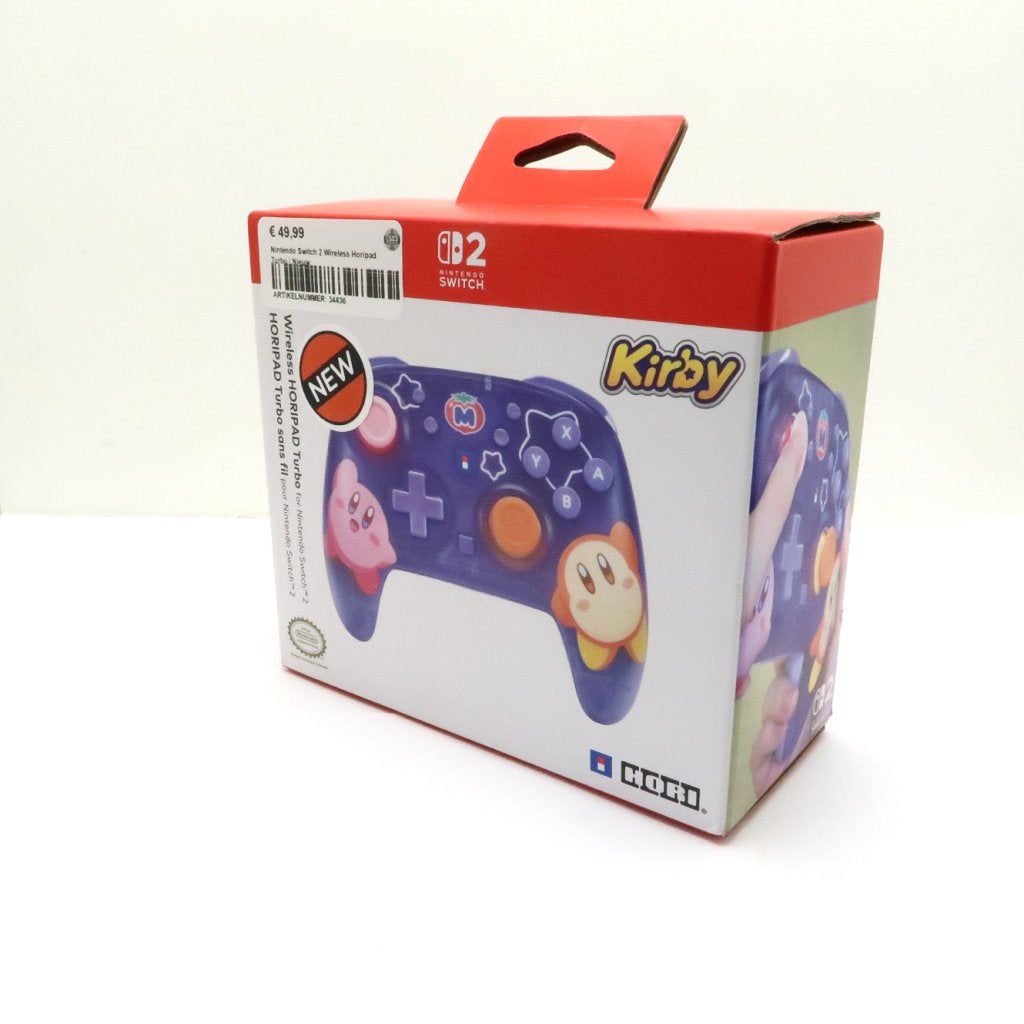 Nintendo Switch 2 Wireless Horipad Turbo | Nieuw, Nintendo, Nieuw, Support@nintendo.com, 11-1 Hokotate-cho, Kamitoba, Minami-ku
Kyoto 601-8501
Japan