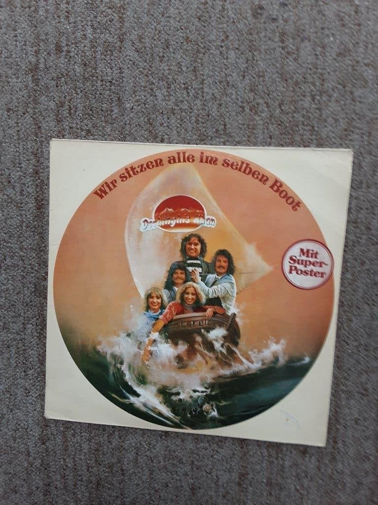 vinyl lp Dschinghis Khan wir sitzen alle im selben boot, LP, Gebruikt, Pop, Originele persing
