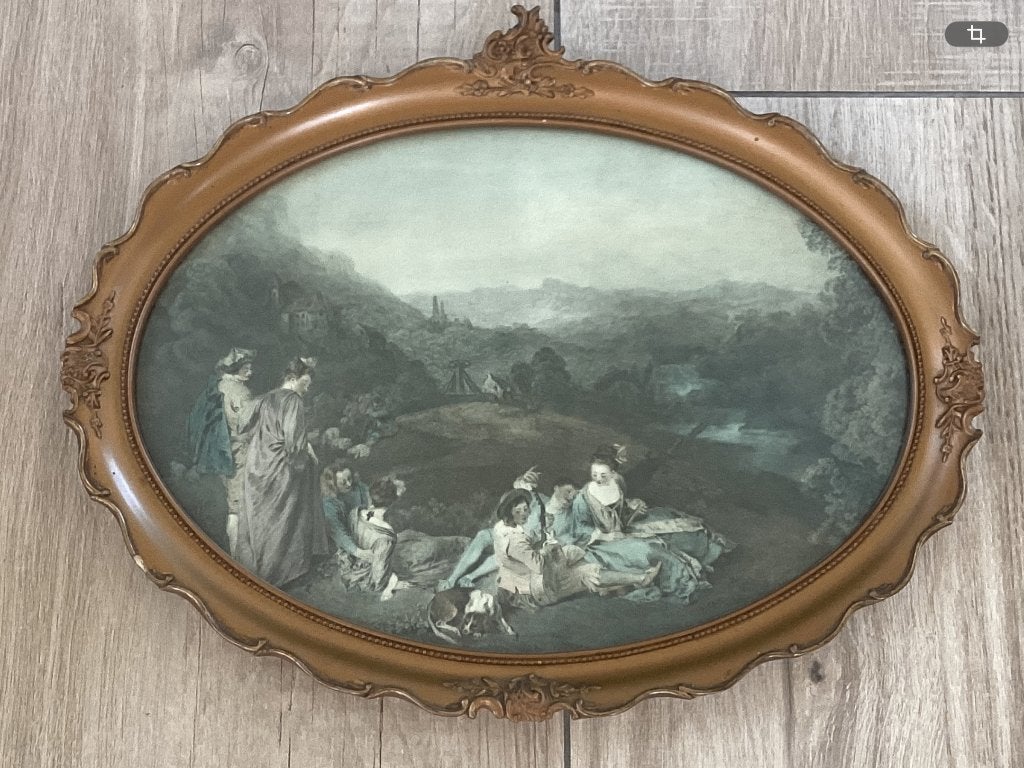 Antiek schilderij, Ophalen