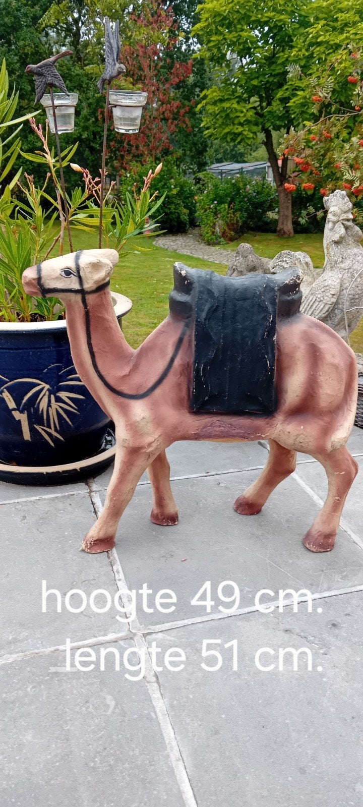 oude kameel, papier maché, Antiek en Kunst, Ophalen of Verzenden