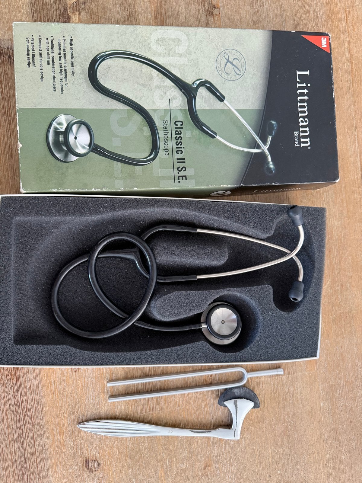 Stethoscope en reflexhamer, Verzenden