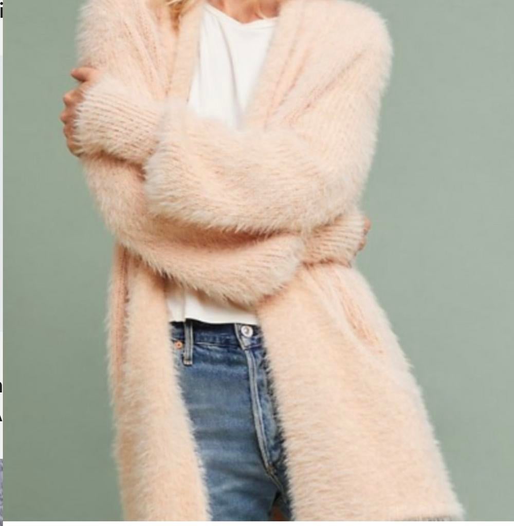 Fluffy lichtroze vest, Ophalen of Verzenden, Zo goed als nieuw, Maat 38/40 (M), Roze