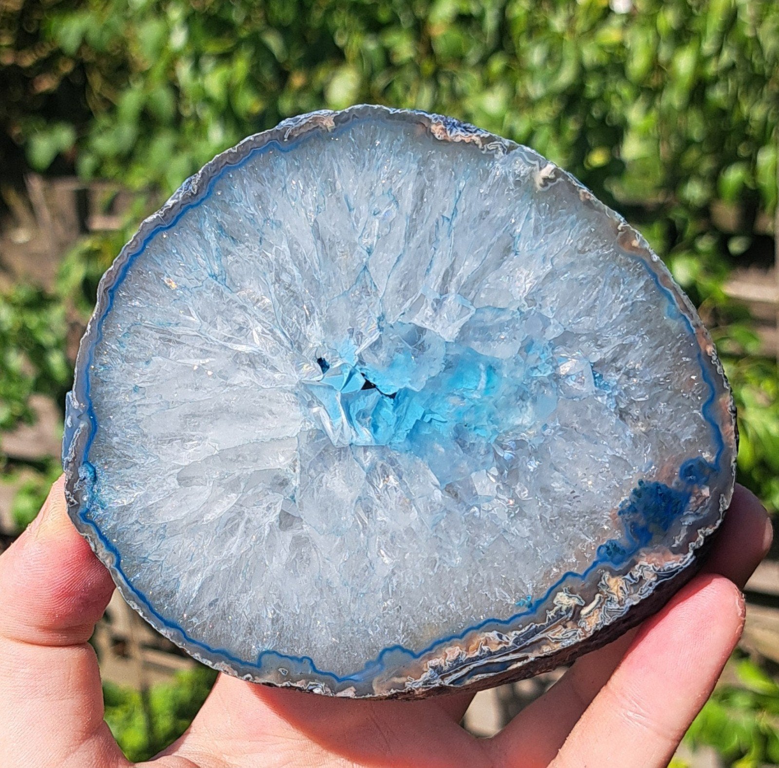 Grote Agaatplak edelstenen verzameling edelsteen mineralen, Ophalen of Verzenden