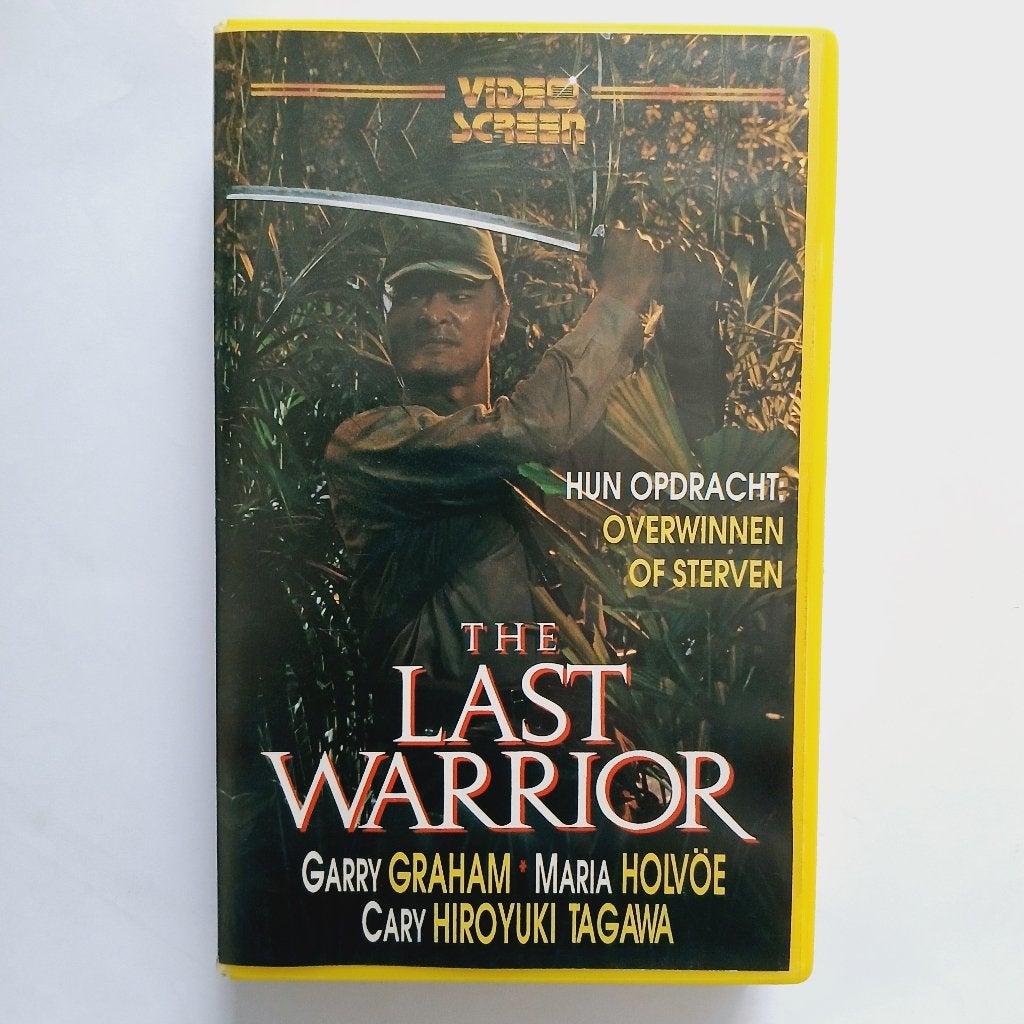 The Last Warrior - NL ex rental vhs - Video Screen (m2452287508) — VHS ...