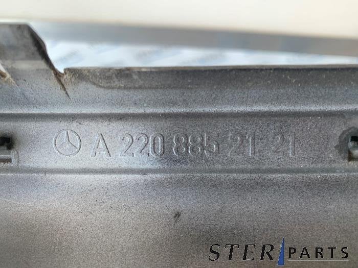 Bumperdeel midden-achter van een Mercedes S-Klasse (359), Auto-onderdelen, Gebruikt, -, Ophalen of Verzenden, Bumper