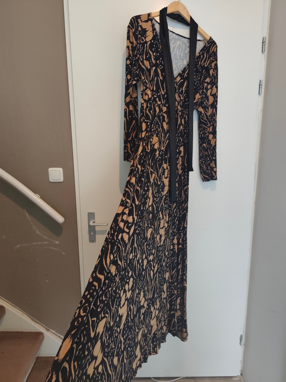 Lange jurk 46, Kleding | Dames, Gelegenheidskleding, Ophalen, Zo goed als nieuw, Maat 46/48 (XL) of groter, Galajurk