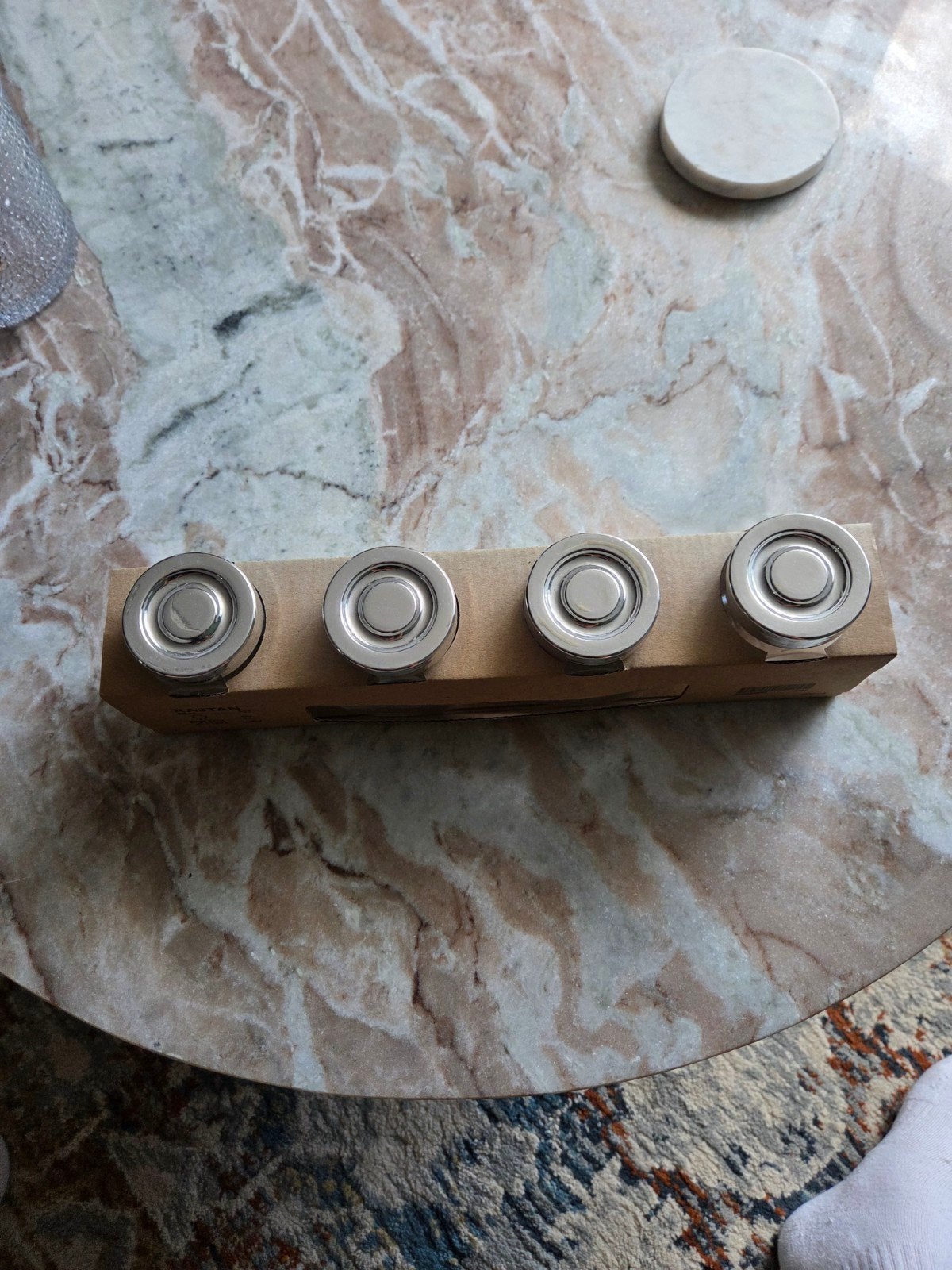 IKEA RÅJTAN Kruidenpotjes - Set van 4, Ophalen, Glas, IKEA, Voorraadpot