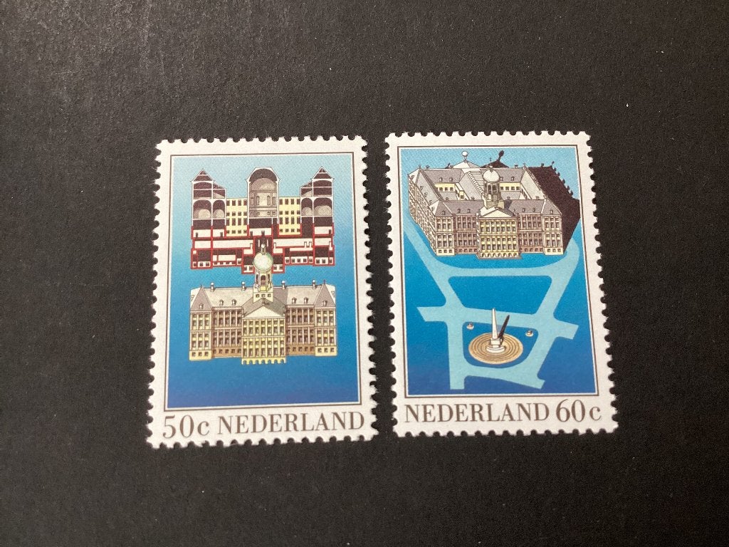 1982, Paleis op de Dam, 1273-1274, Verzenden, Na 1940, Postfris