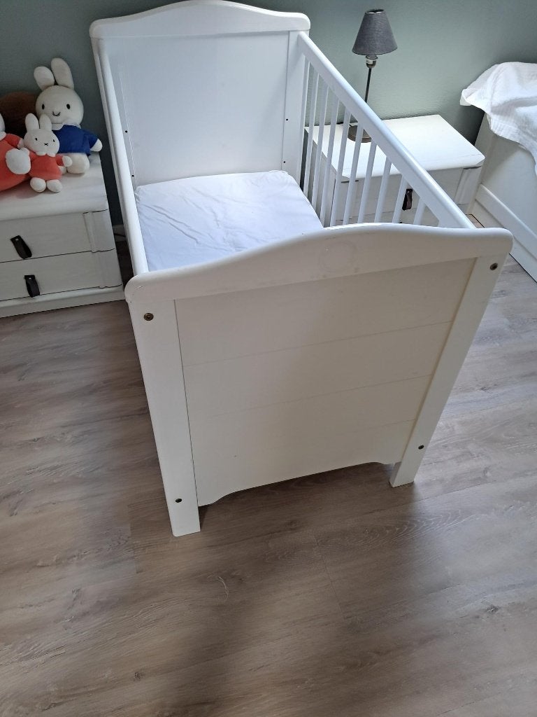 kinderledikantje, beddegoed, slaapzakjes etc, Kinderen en Baby's, Babywiegjes en Ledikanten, Ophalen, Gebruikt, Ledikant