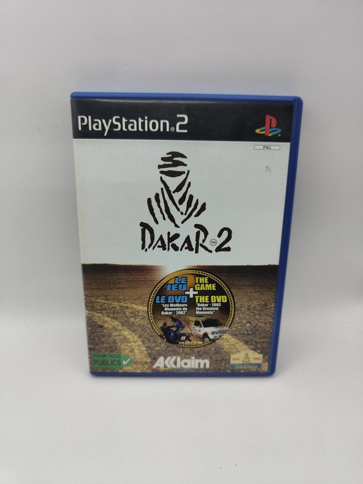 Dakar 2 The Game - PlayStation 2 (PS2), Gebruikt, 1 speler, Ophalen of Verzenden, Onbekend