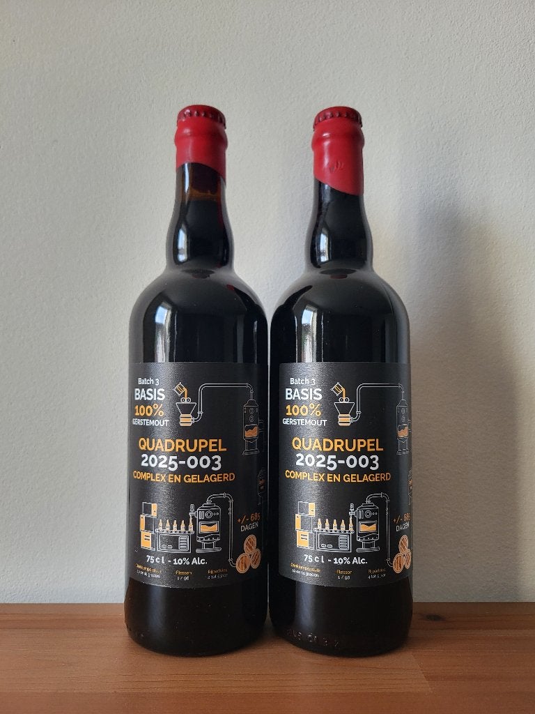 Boogieman VS Eggens Beer - Quadrupel Vatgelagerd - 1/96, Ophalen of Verzenden, Nieuw, Flesje(s), Overige merken