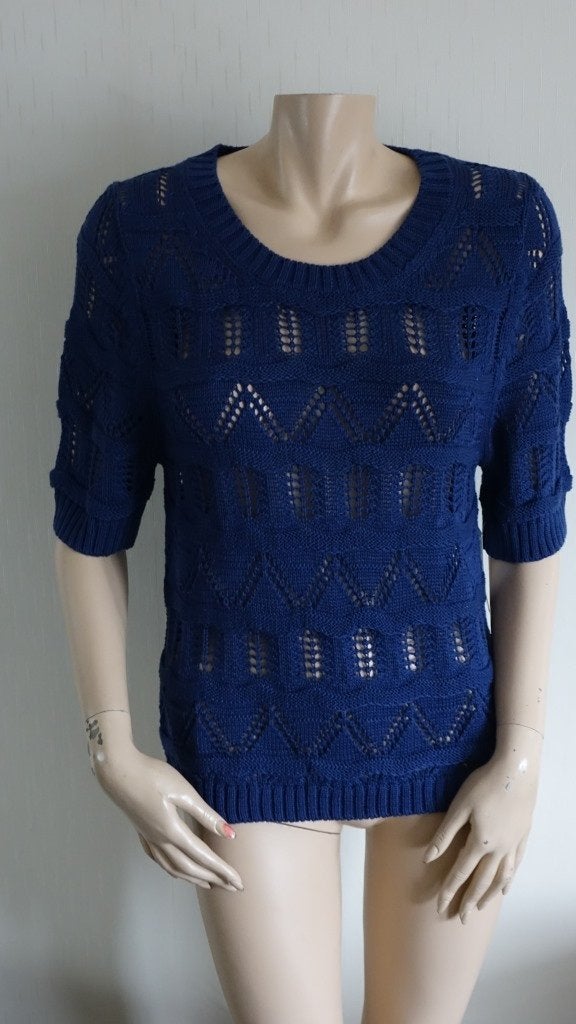 nieuw donkerblauw AN`GE truitje, Kleding | Dames, Truien en Vesten, AN`GE, Nieuw, Maat 36 (S), Verzenden