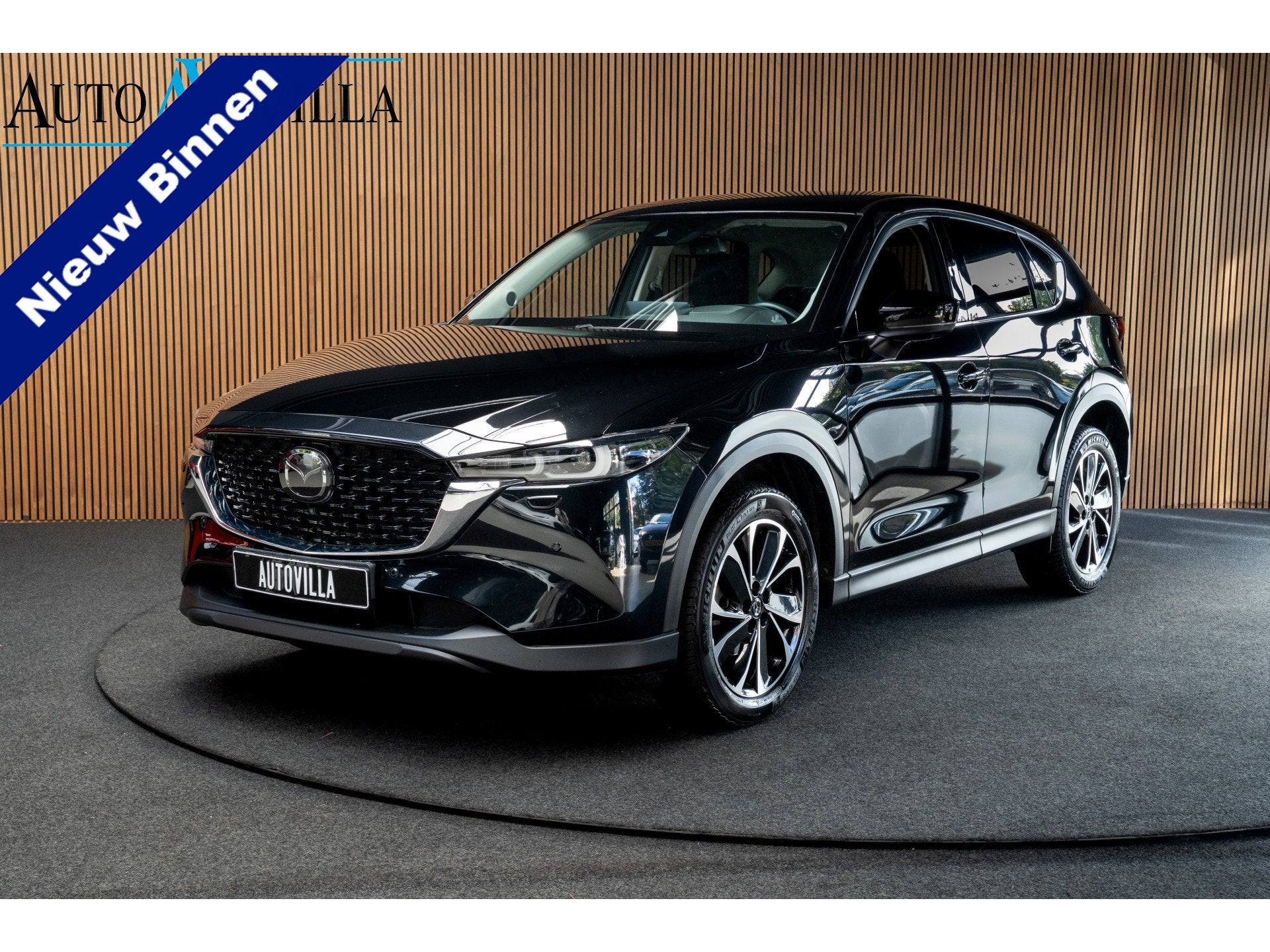 Mazda CX-5 2.5 SkyActiv-G 194 AWD HUD Bose Camera PDC Stuur-, Dealer onderhouden, Gebruikt, 4 cilinders, Zwart