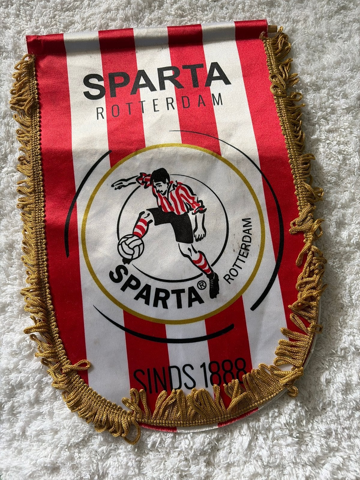 Sparta Rotterdam Vaantje - Sinds 1888, Ophalen of Verzenden, Gebruikt, Sparta, Vaantje of Sjaal