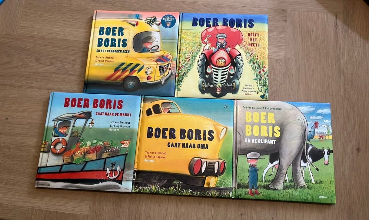 Boer Boris - 5 boeken te koop!, Ophalen of Verzenden, Zo goed als nieuw, Fictie algemeen