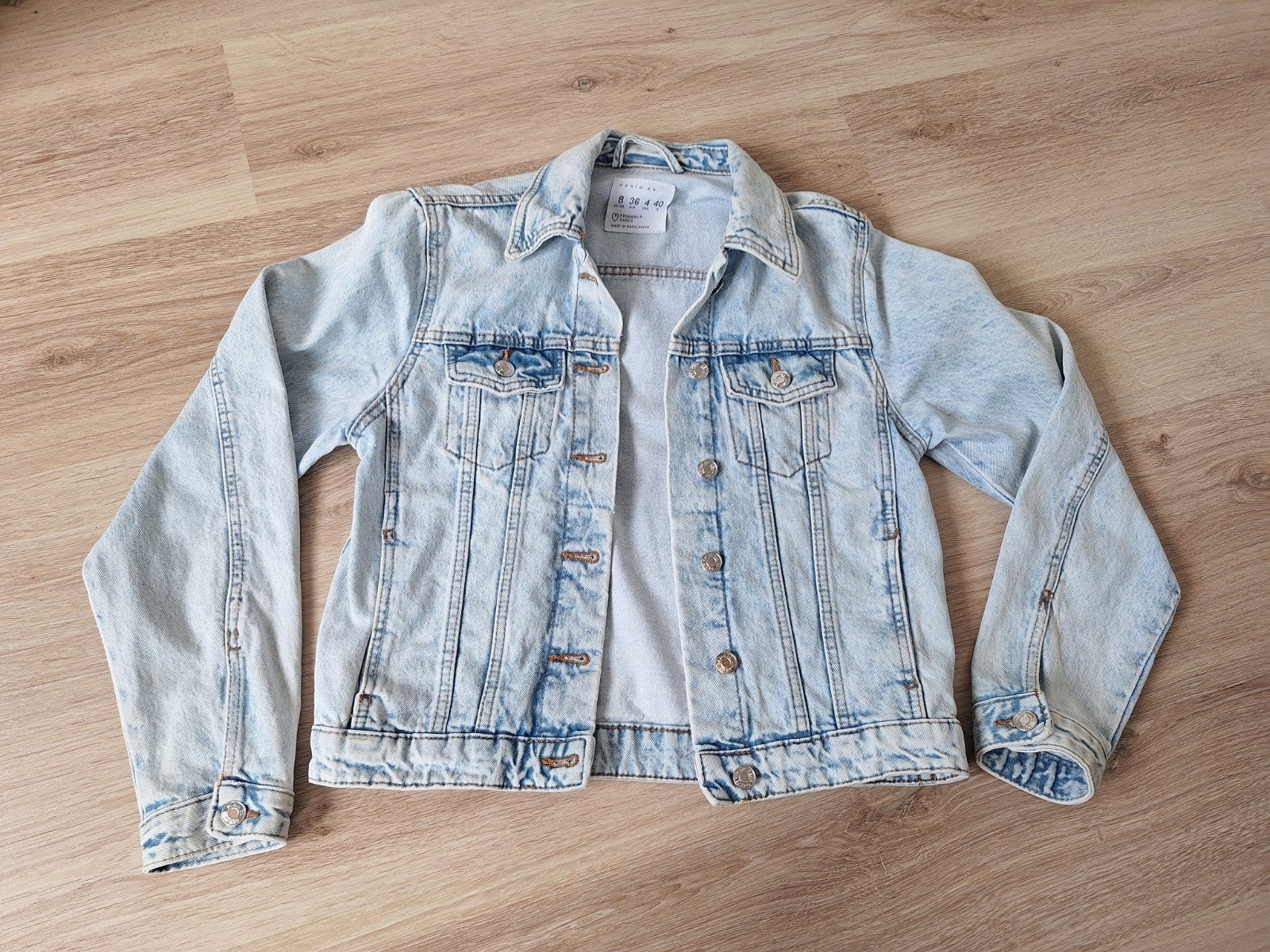 Spijkerjas Primark, maat 36 (S), Ophalen of Verzenden, Zo goed als nieuw, Maat 36 (S), Primark