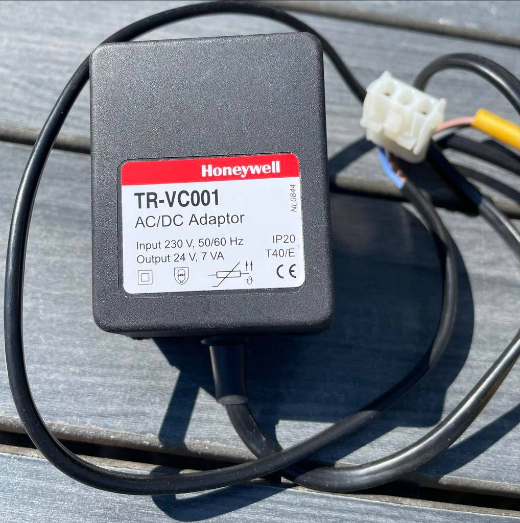 Honeywell TR-VC001 AC/DC Adaptor voor zoneregelaar, Ophalen of Verzenden, Gebruikt