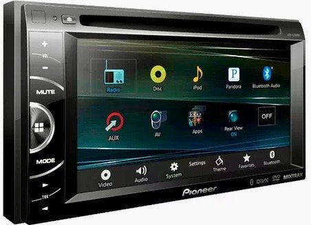 NAVI Autoradio PIONEER AVH-X2600BT metBLUETOOTH functieZGAN, Ophalen of Verzenden, Zo goed als nieuw
