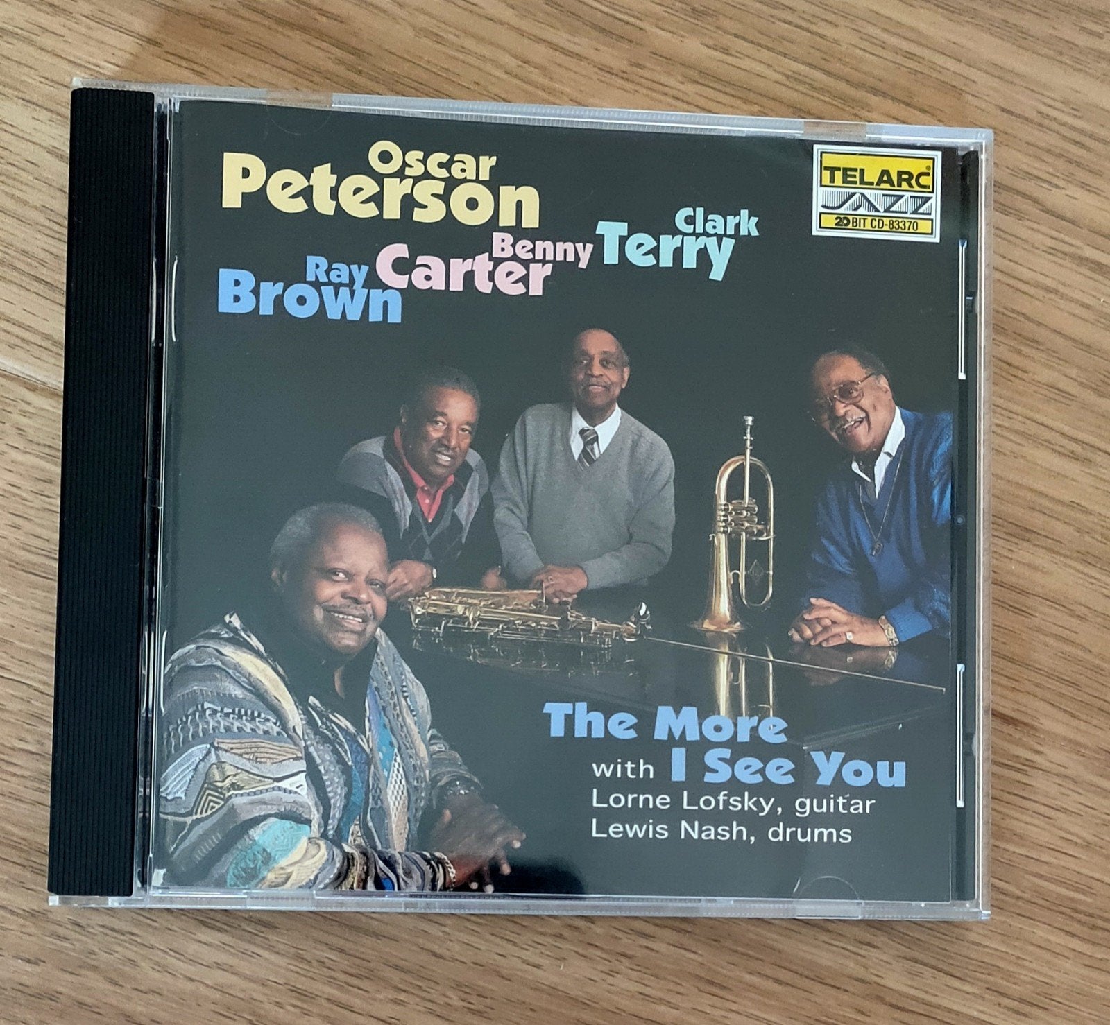 Oscar Peterson - The More I See You CD Jazz, Ophalen of Verzenden, 1980 tot heden, Zo goed als nieuw, Jazz