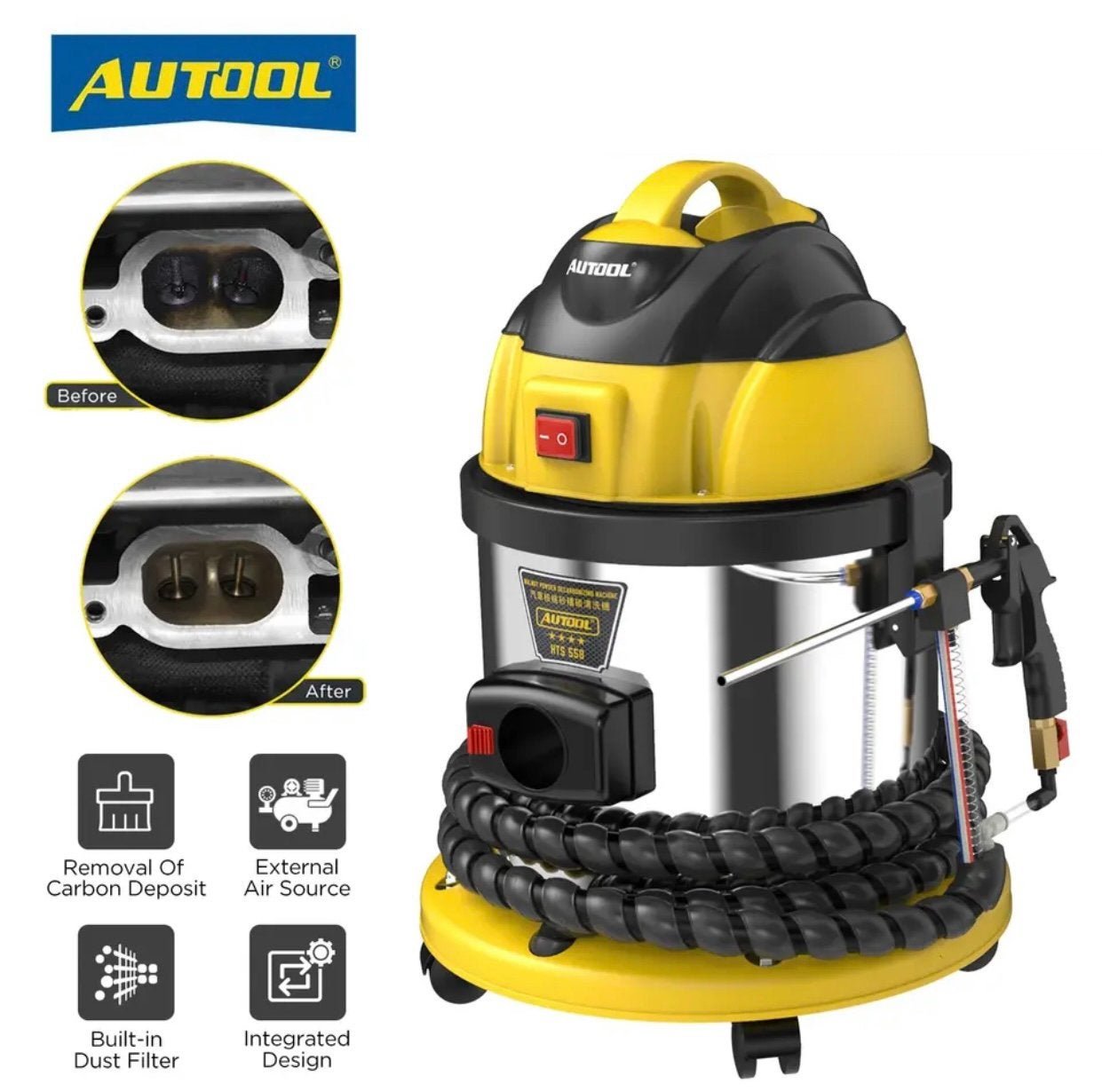 Autool walnootpoeder motor reiniger, Ophalen of Verzenden