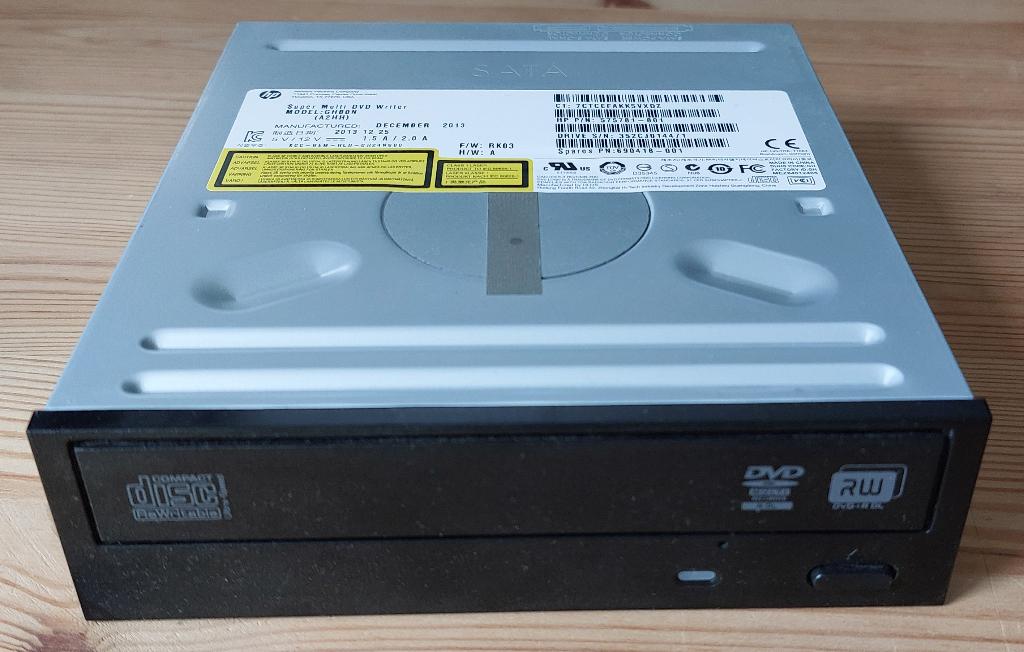 Super Multi DVD Writer HP GHB0N, Computers en Software, Optische drives, Intern, Gebruikt, Dvd, Ophalen of Verzenden