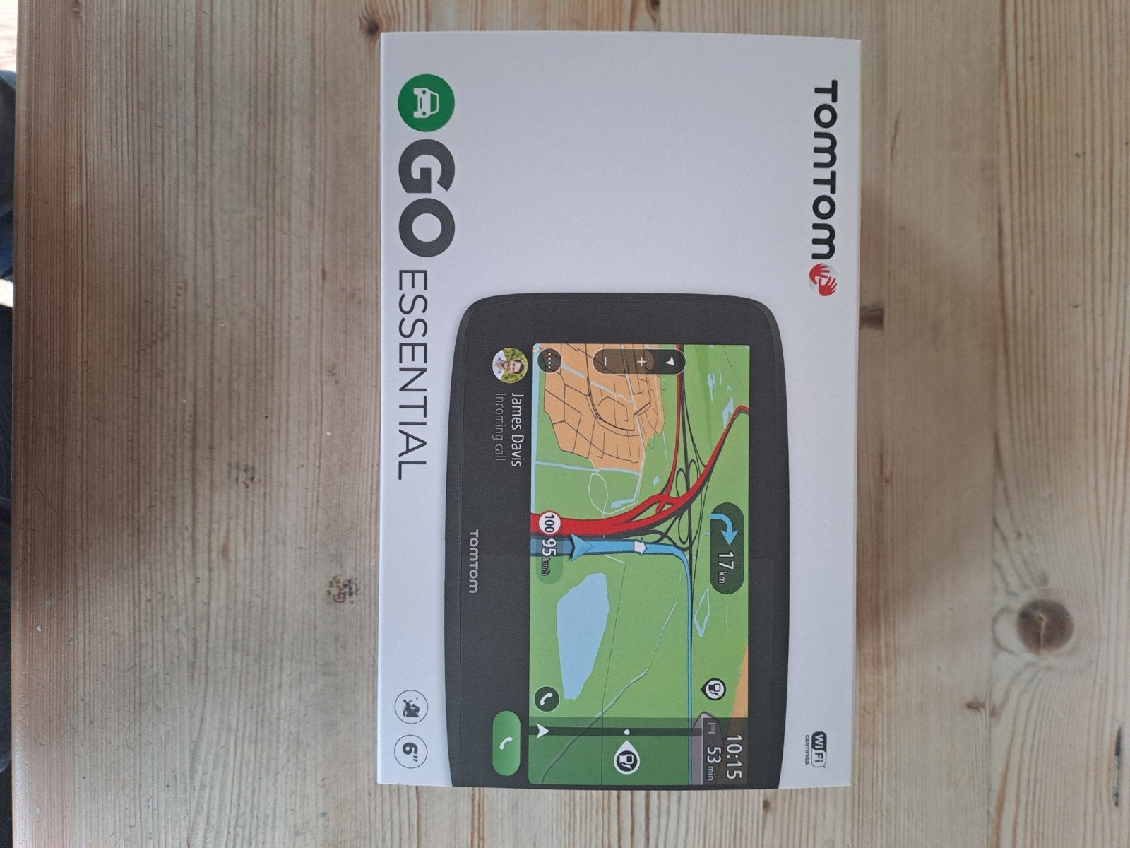 TomTom GO Essential 6 inch navigatiesysteem, Auto diversen, Autonavigatie, Ophalen of Verzenden, Zo goed als nieuw