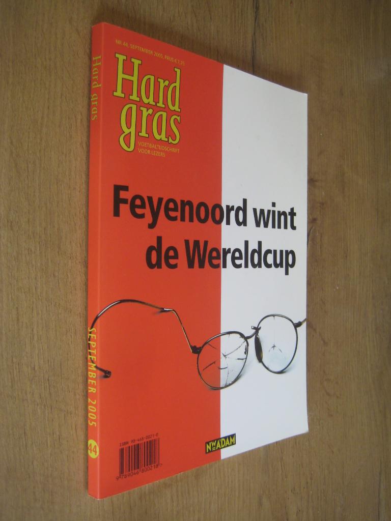hard gras nr. 44 - feyenoord wint de wereldcup  (feyenoord), Ophalen of Verzenden, Zo goed als nieuw, Balsport