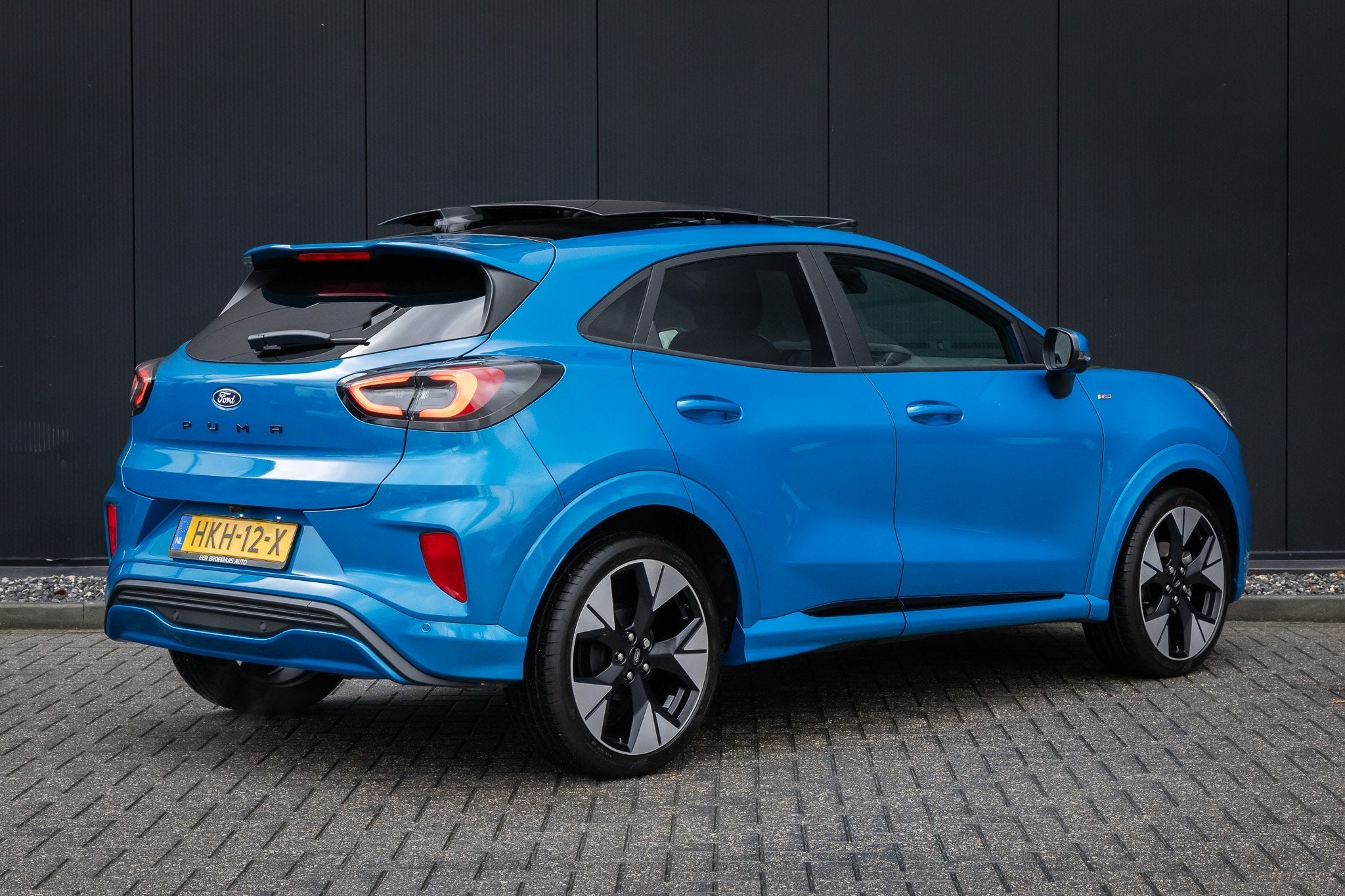 Ford Puma 1.0 EcoBoost Hybrid ST-Line X, 125 pk, Blauw, Origineel Nederlands, Bedrijf