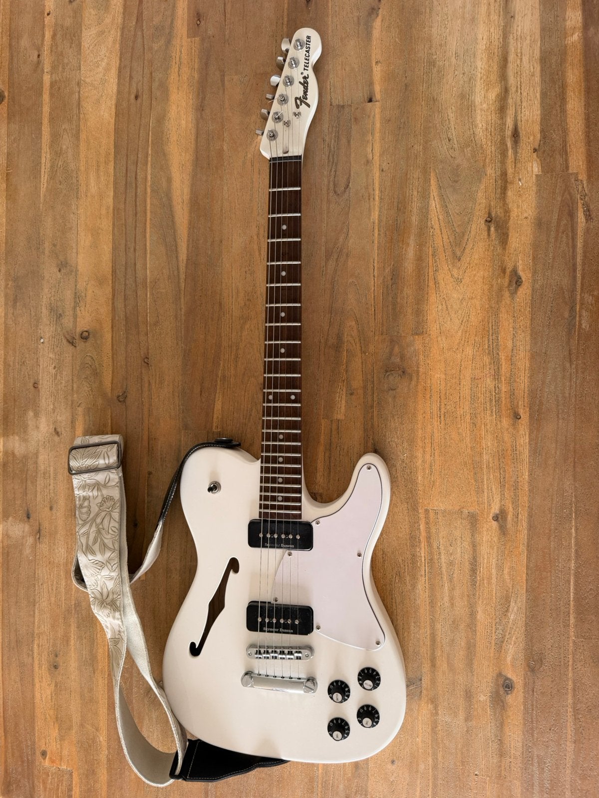 Fender Jim Adkins JA-90 Telecaster Thinline, Muziek en Instrumenten, Ophalen, Zo goed als nieuw, Fender