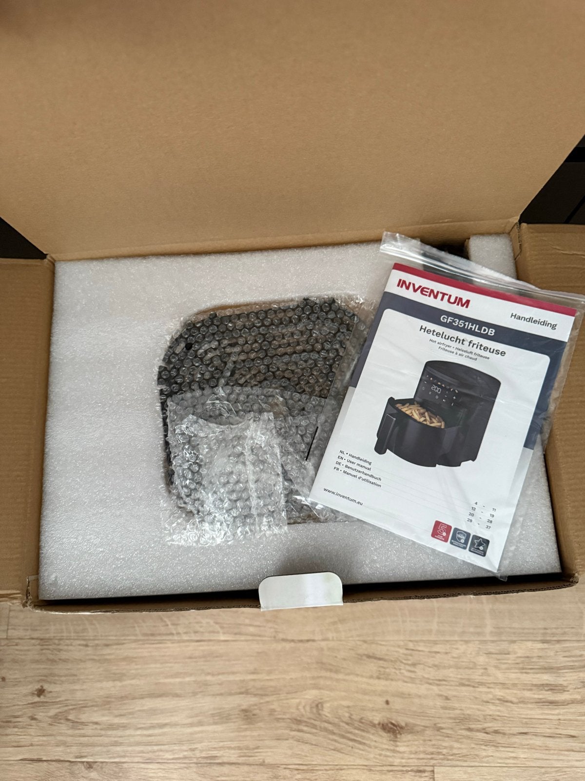 Nieuwe Inventum Airfryer GF351HLDB - Ongebruikt in doos!, Ophalen, Nieuw, Airfryer