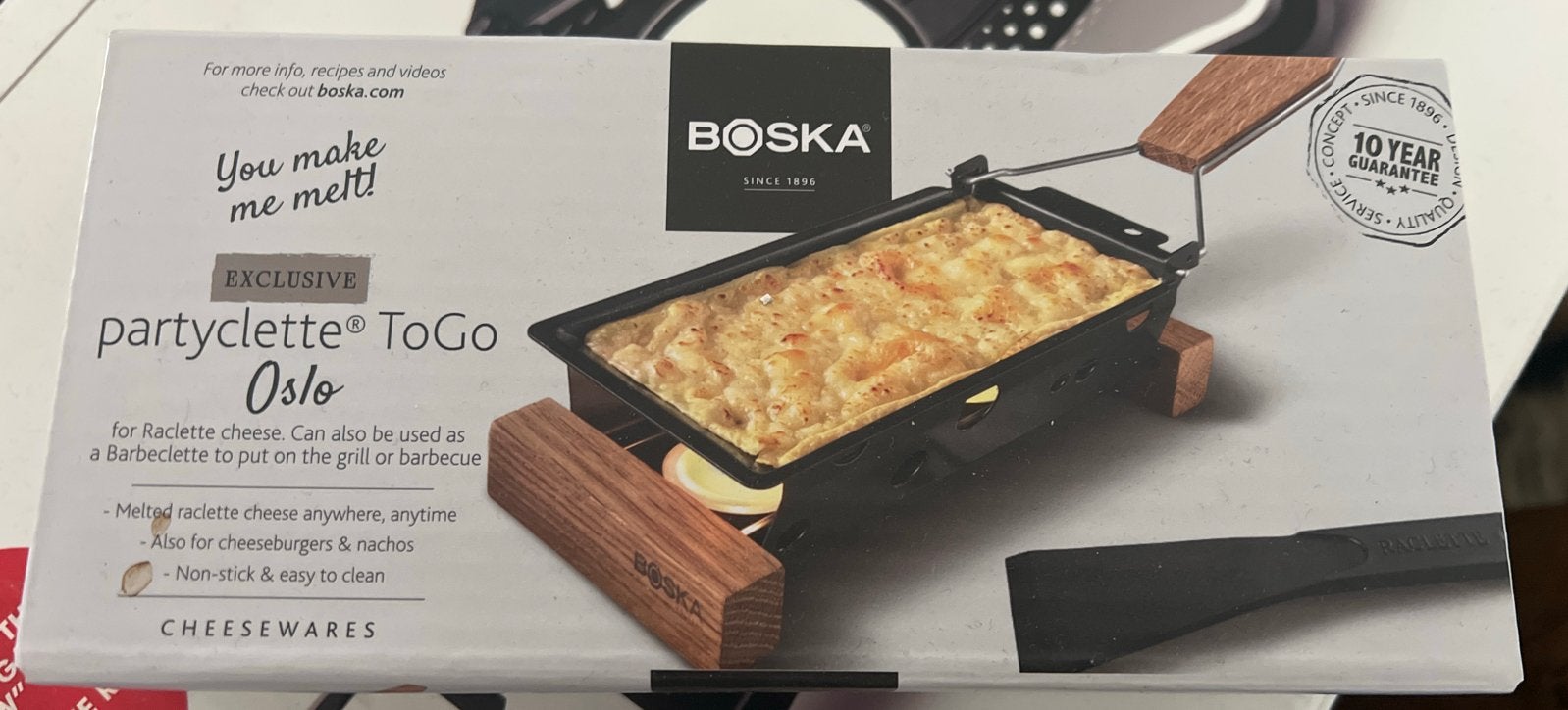 Boska Partyclette ToGo Oslo Raclette - Nieuw in doos, Overige typen, Nieuw, Ophalen of Verzenden, Zwart