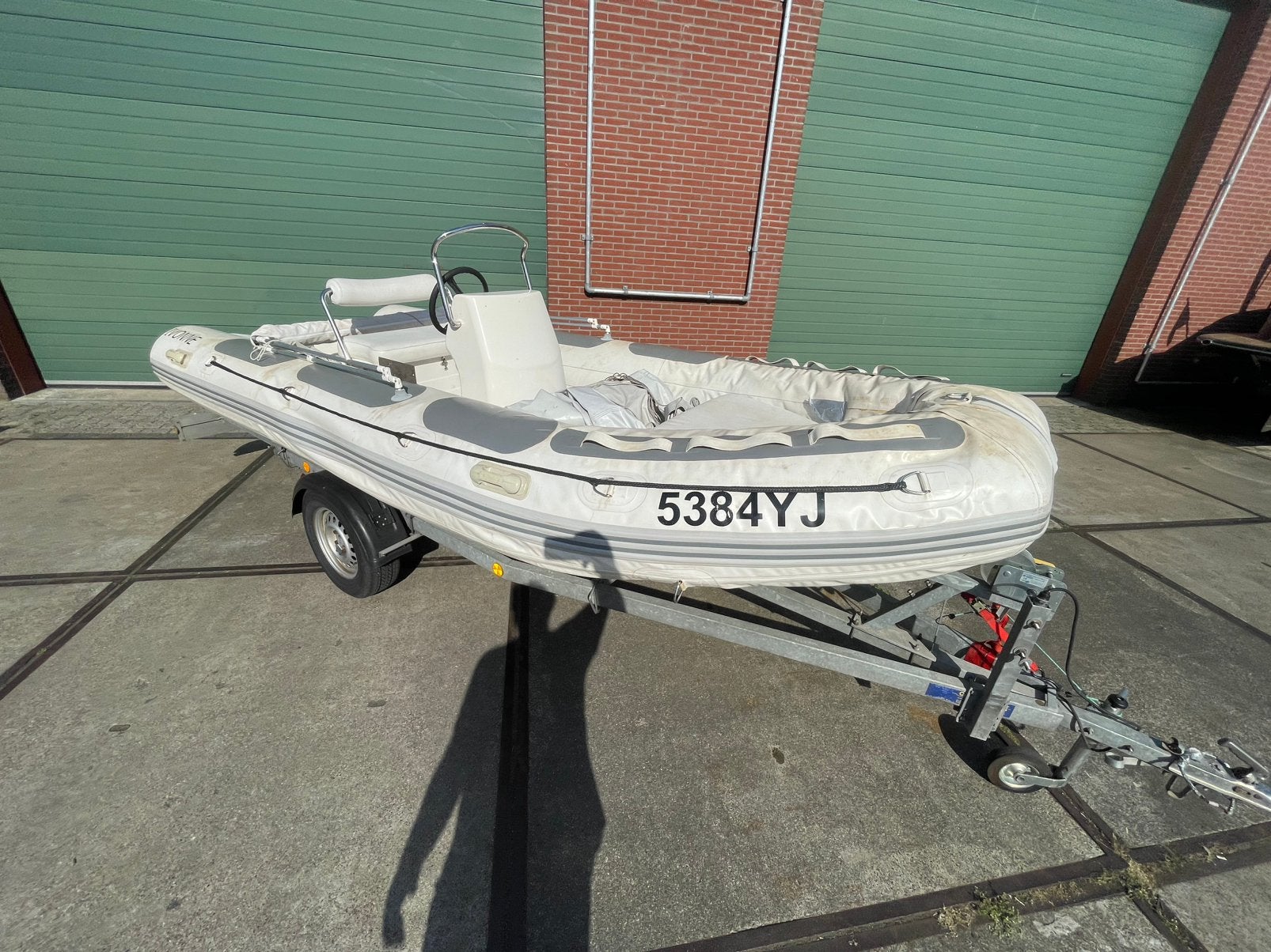 470 RIB OPTIE MET TRAILER brig zodiac yam, Gebruikt, Stuurconsole, -, -