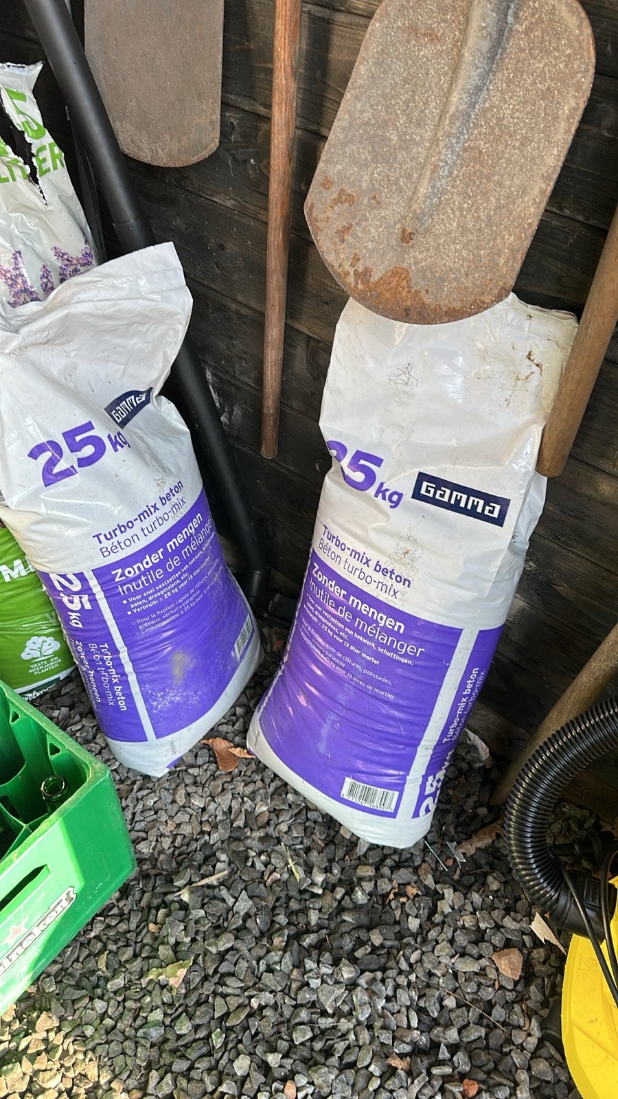 Gamma Turbo-mix beton 25 kg - Zonder mengen, Ophalen of Verzenden, Nieuw