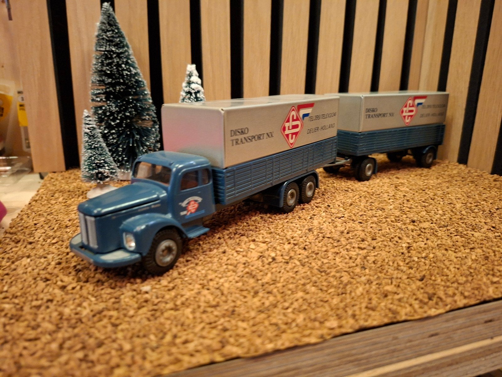 Tekno scania vabis, Ophalen of Verzenden, Zo goed als nieuw, Bus of Vrachtwagen, Tekno