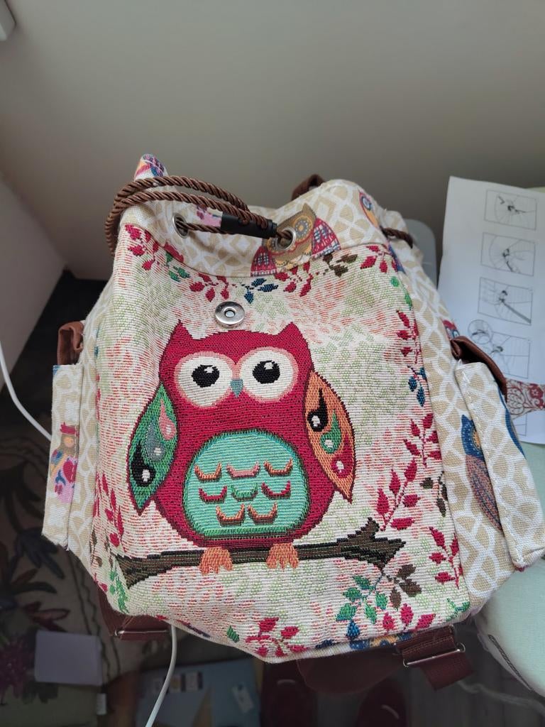 Leuk kinder rugzakje met uil, Ophalen of Verzenden, Nieuw