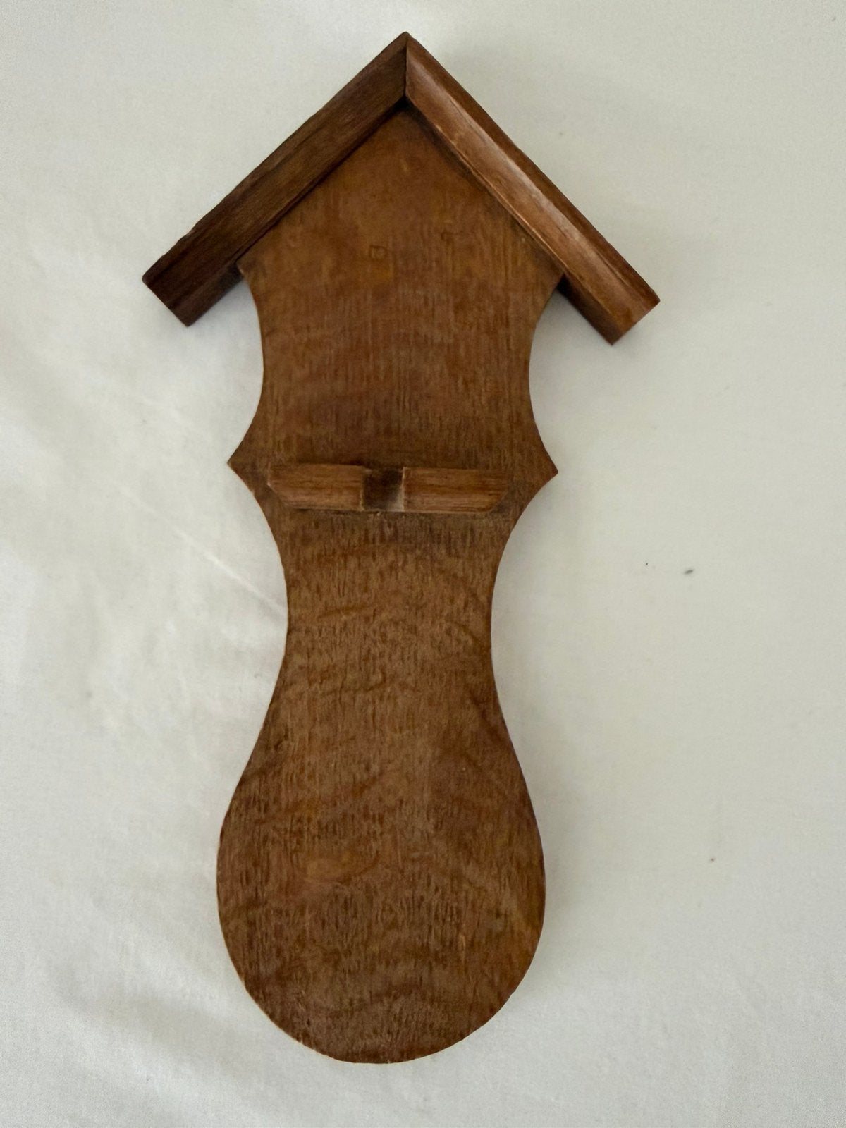 Houten lepeltje houder - 12.5 x 25.5 cm - bijna gratis, Ophalen of Verzenden