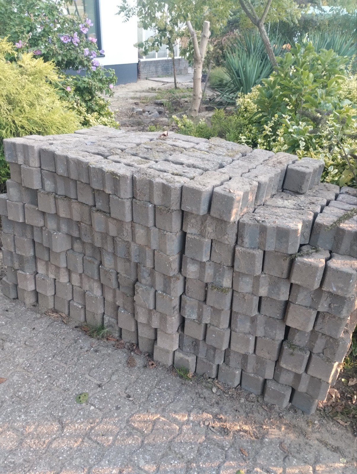 gratis straatklinkers, Ophalen, Gebruikt, Klinkers, 10 m² of meer