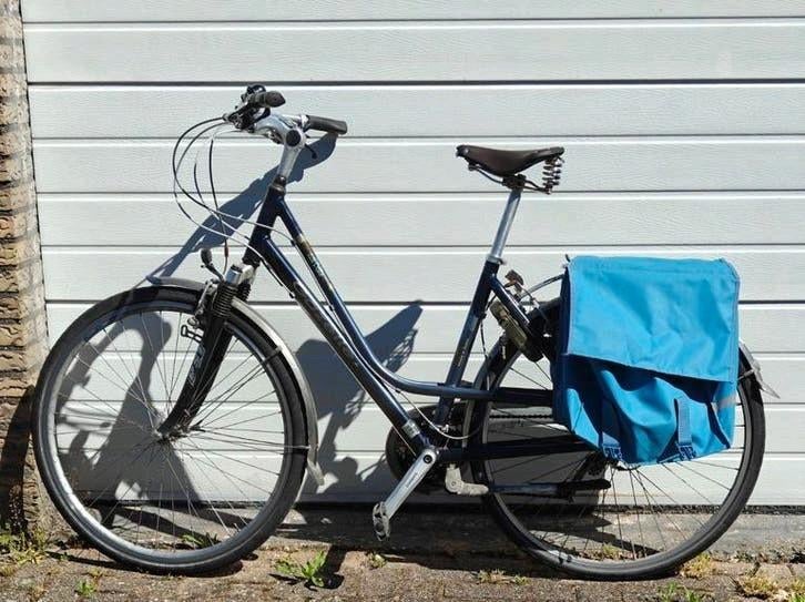 Gazelle Medeo Hybride Lite Damesfiets - Maat 49, Ophalen of Verzenden