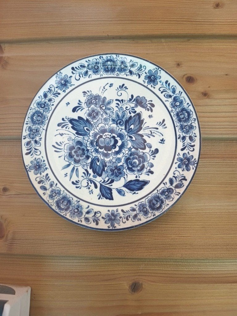 delfts blauwe wandbord en tegel, Antiek en Kunst, Antiek | Wandborden en Tegels, Ophalen of Verzenden